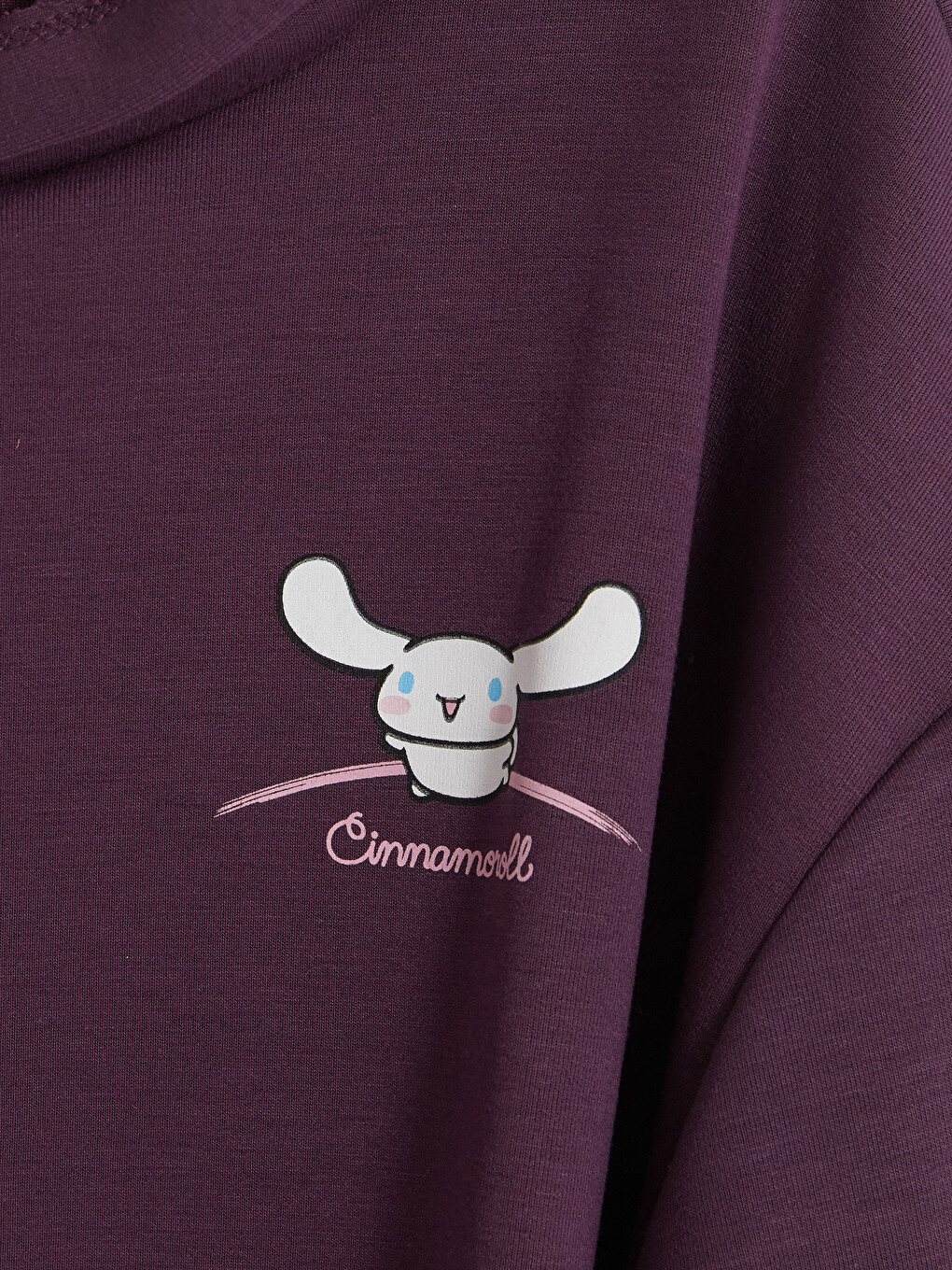 Cinnamoroll Baskılı Kız Çocuk Soft Touch Sweatshirt-1