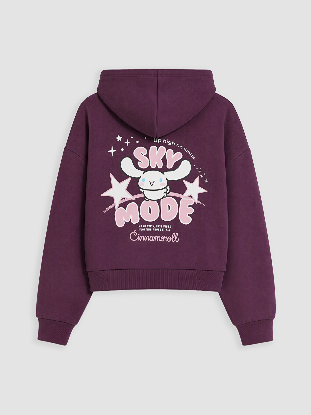 Cinnamoroll Baskılı Kız Çocuk Soft Touch Sweatshirt-2