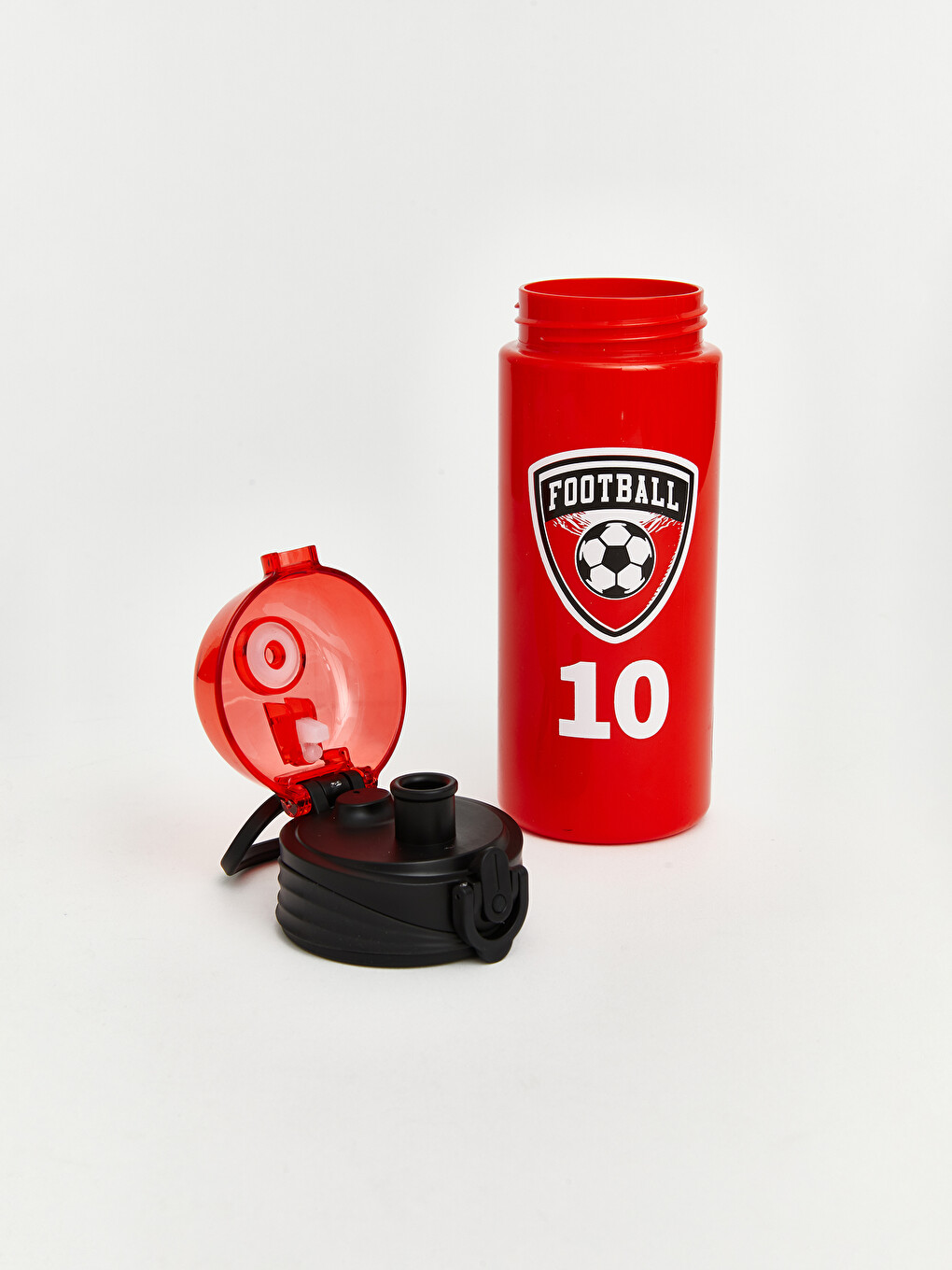 Karışık Futbol Baskılı Pipetli Suluk-2