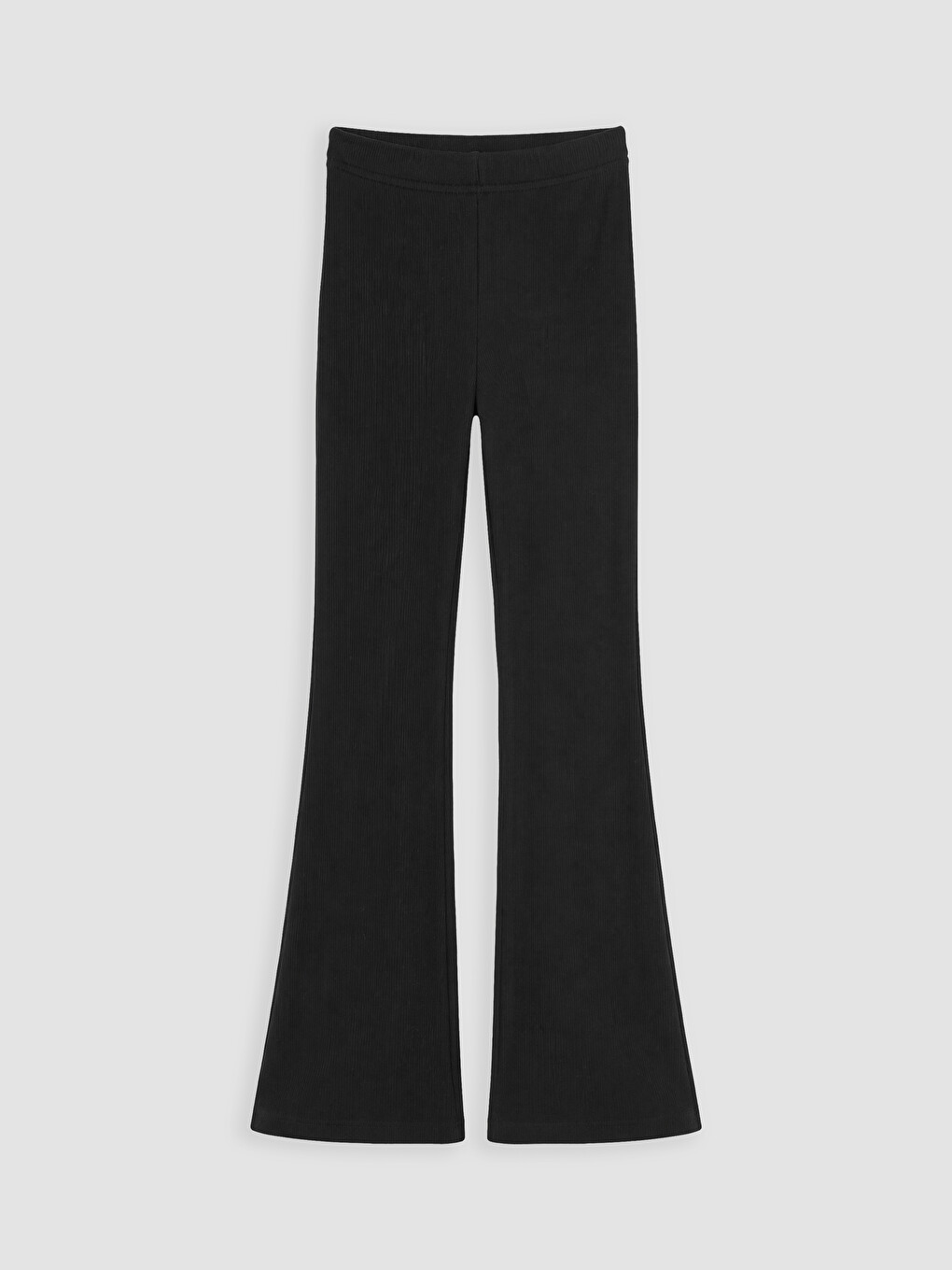 Girls' Ribbed Flare Leggings
