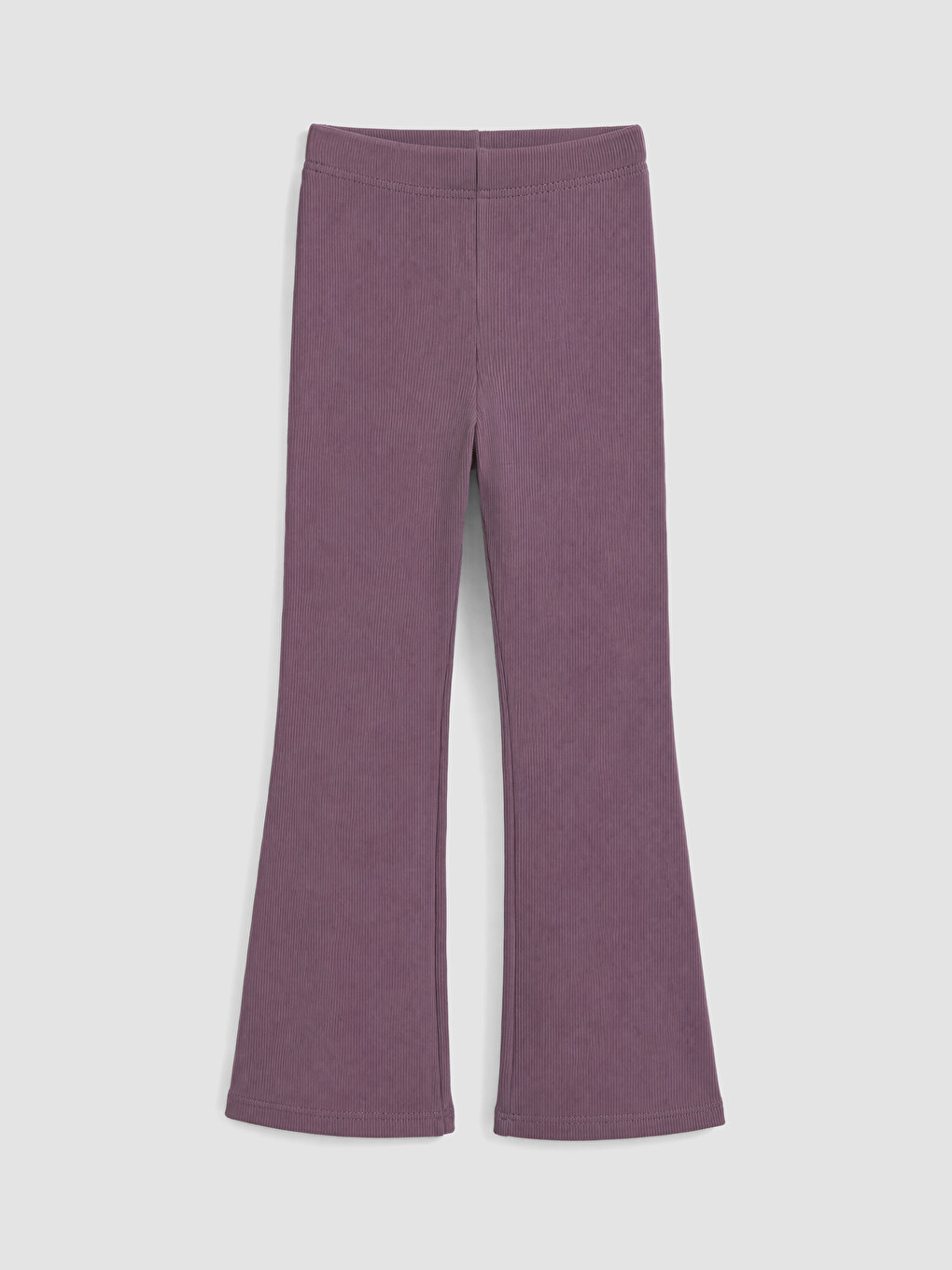 Girls' Ribbed Flare Leggings