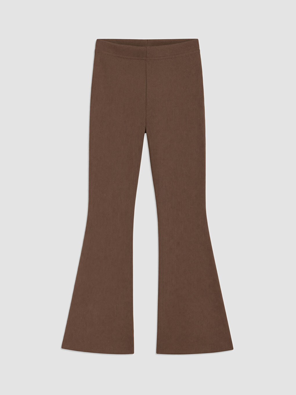Girls' Ribbed Flare Leggings