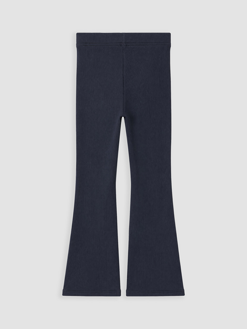 Girls' Ribbed Flare Leggings-2