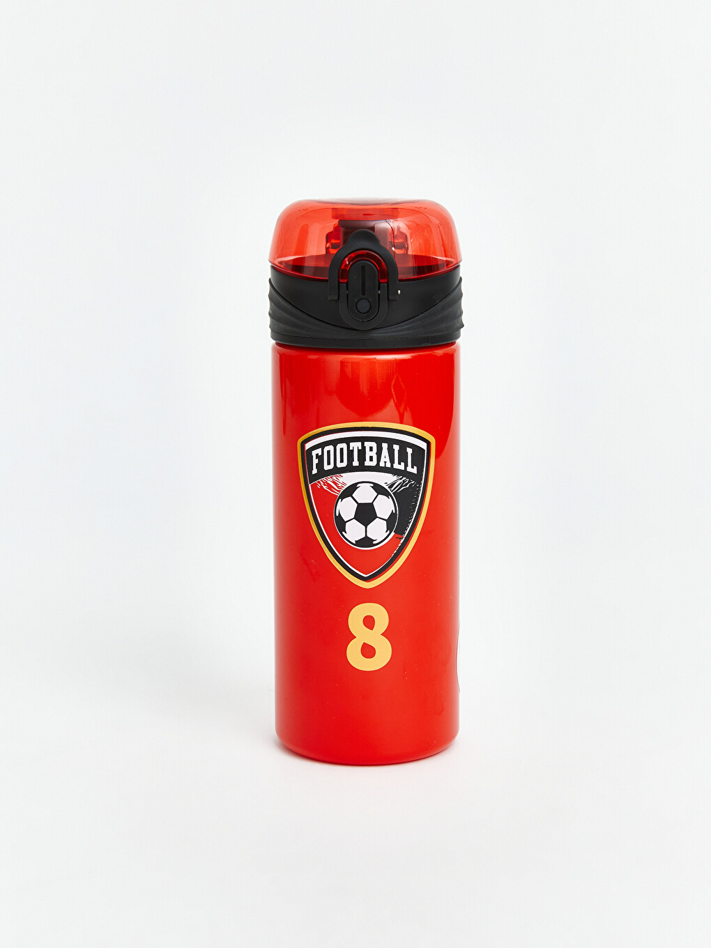 Karışık Futbol Baskılı Pipetli Suluk