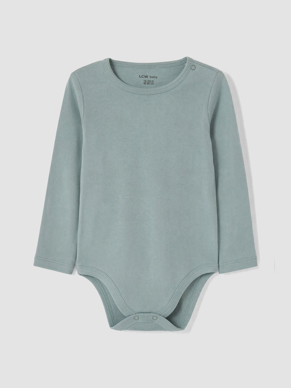 Baby Boy Beige Bodysuit-4