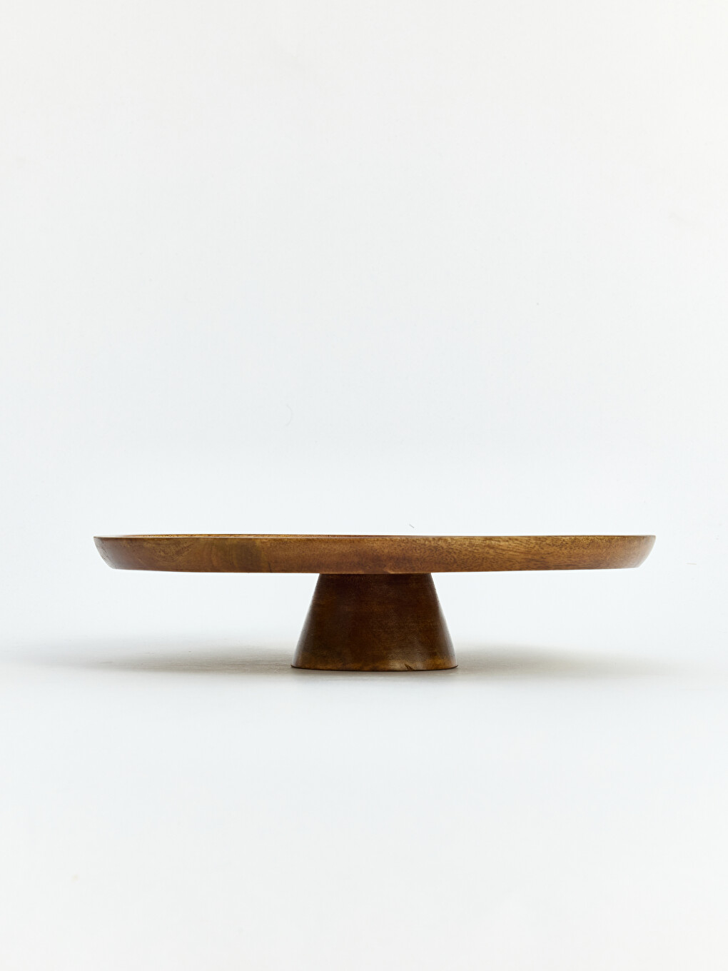 Wooden Framed Patterned Footed Serving Stand-3
