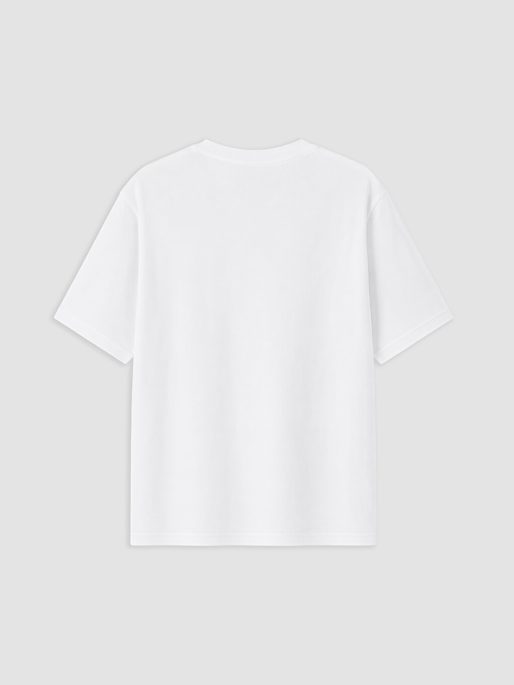 Woman White T-shirt-5