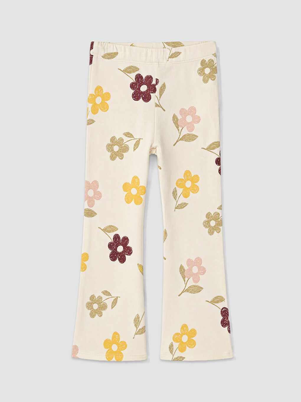 Girl Ecru Leggings