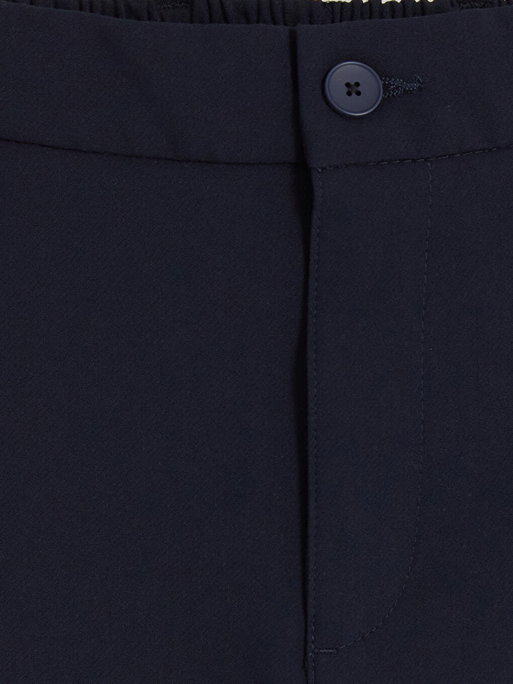 Lacivert Regular Fit Gabardin Erkek Pantolon-1