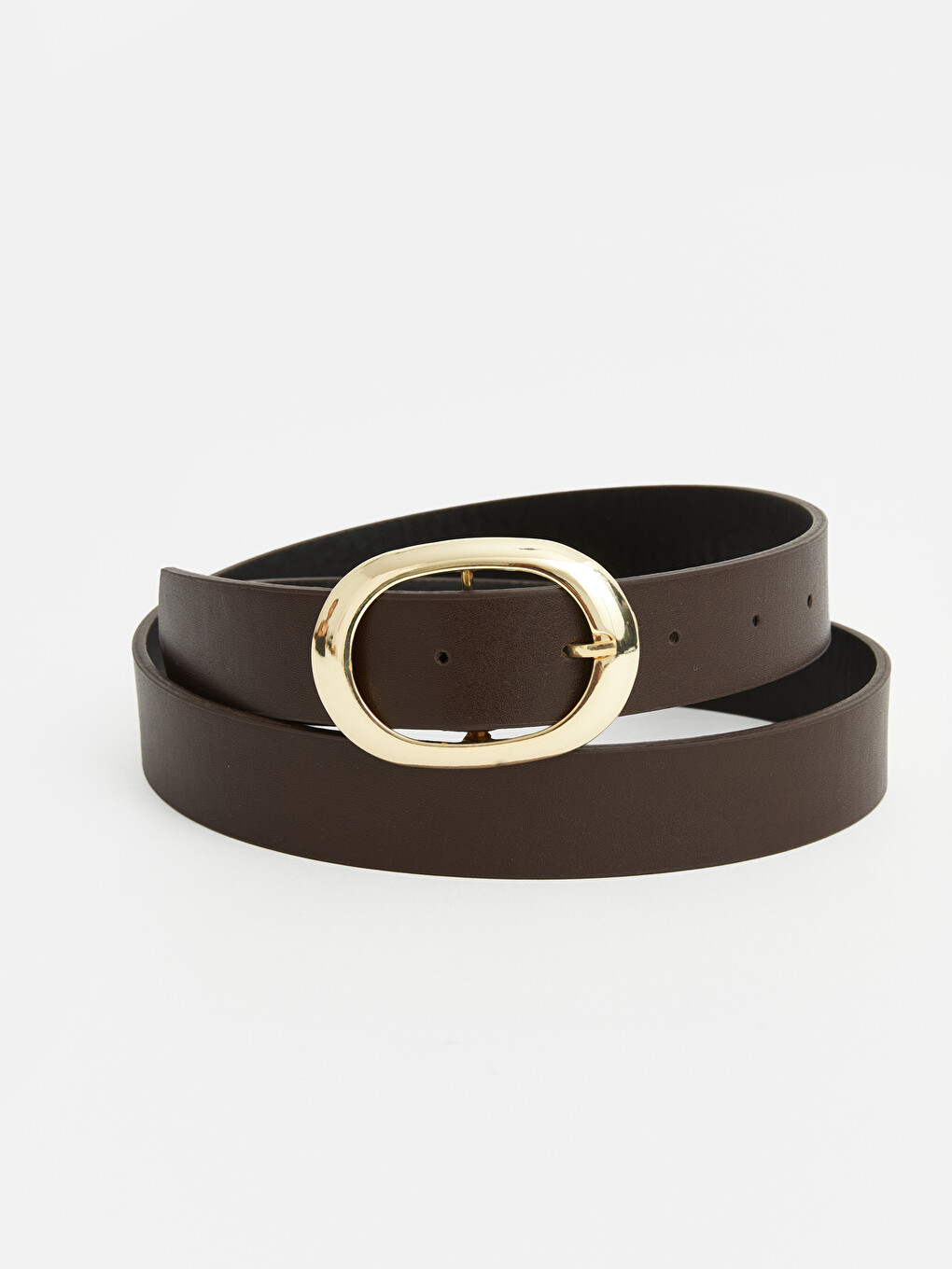 Faux Leather Women's Belt 2-pack-1