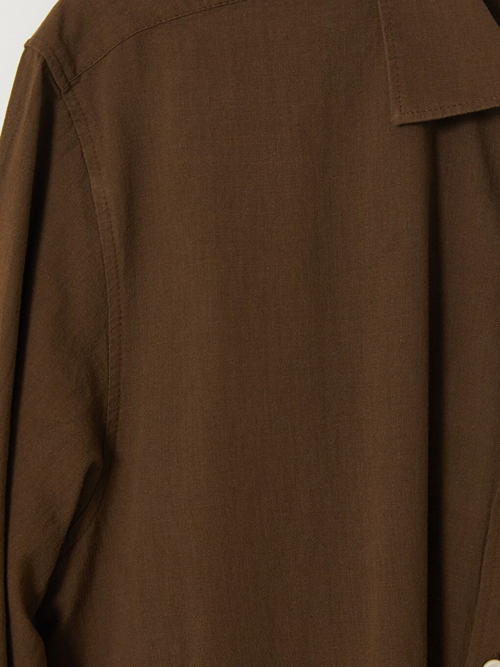 Regular Fit Linen-look Men's Shirt-1