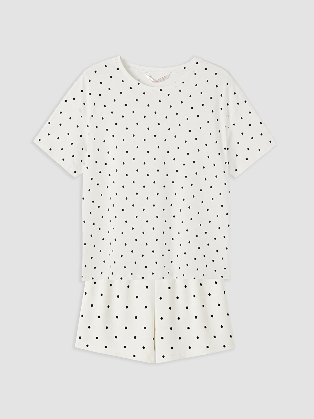 Woman Ecru Shortie Pyjama Set