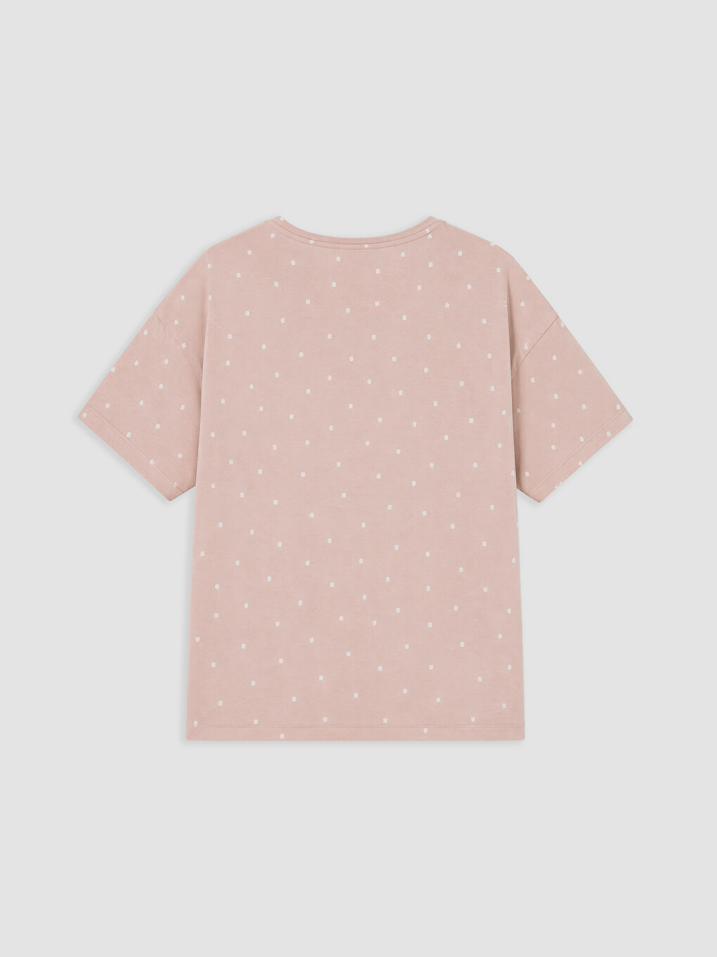 Woman Beige Shortie Pyjama Set-2