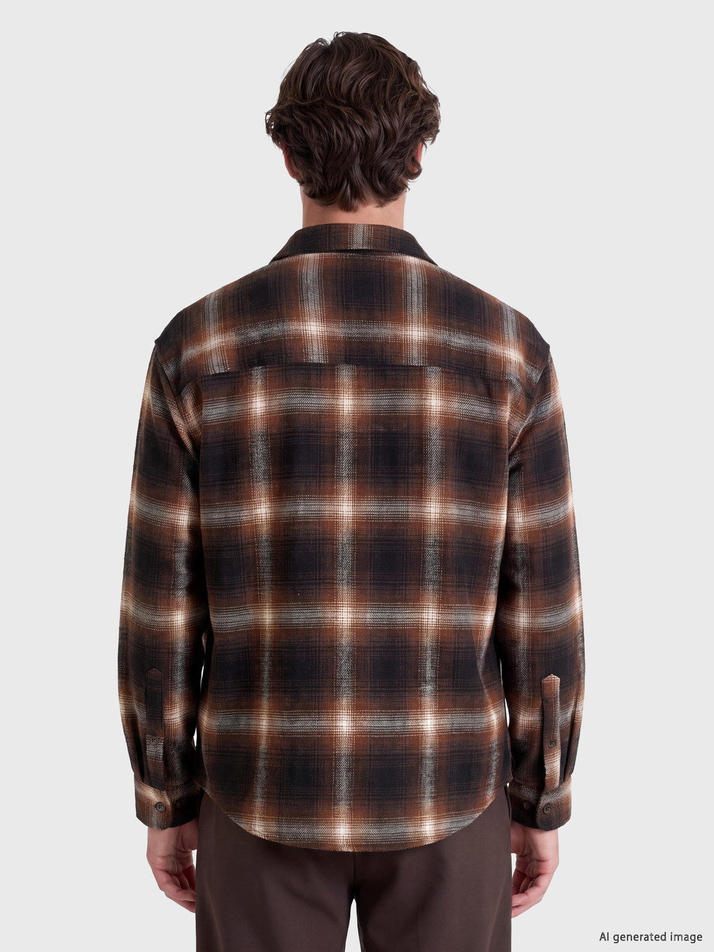 Man Brown Shirt-3