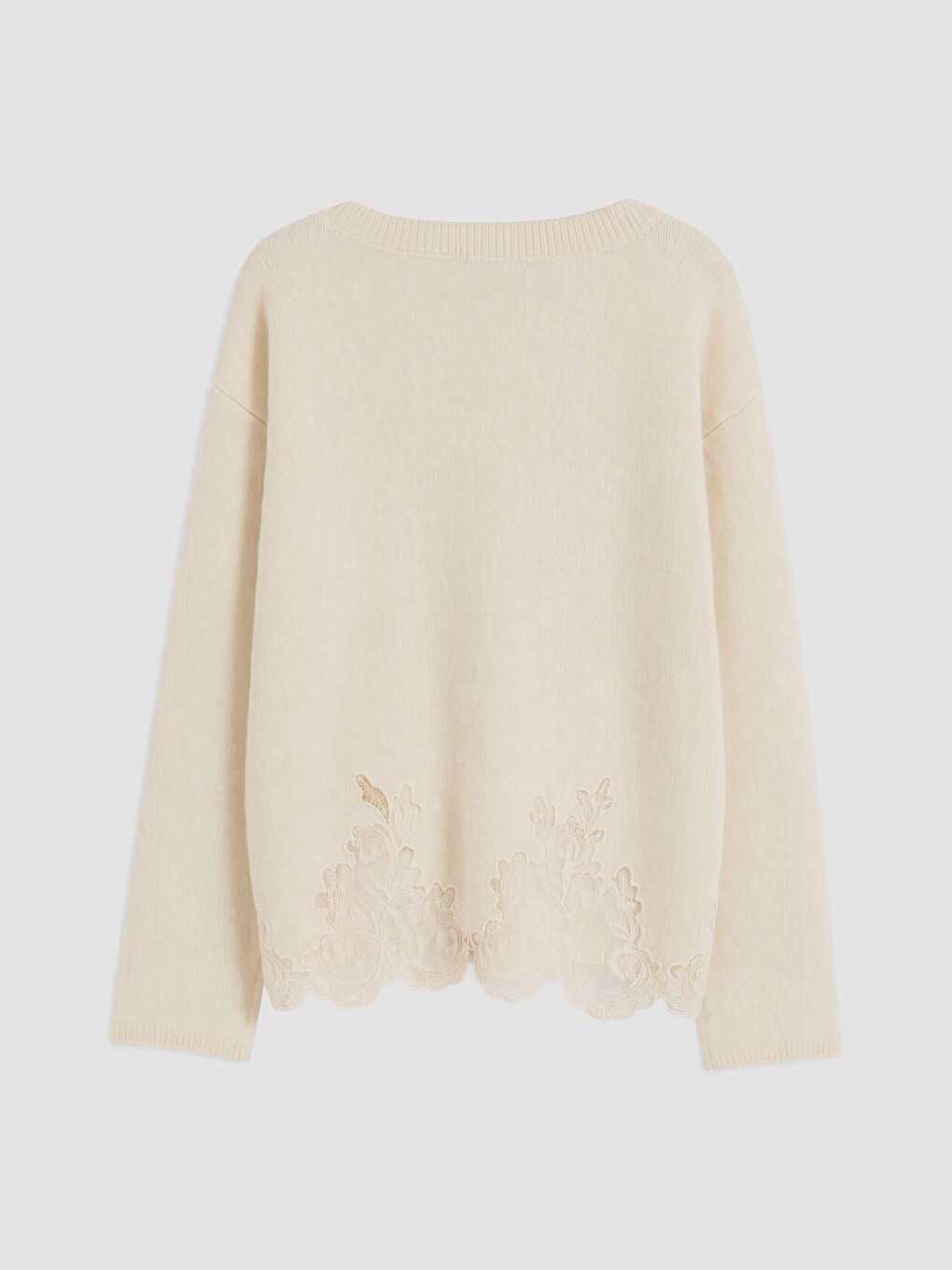 Lace Detailed Women's Knitwear Sweater-6