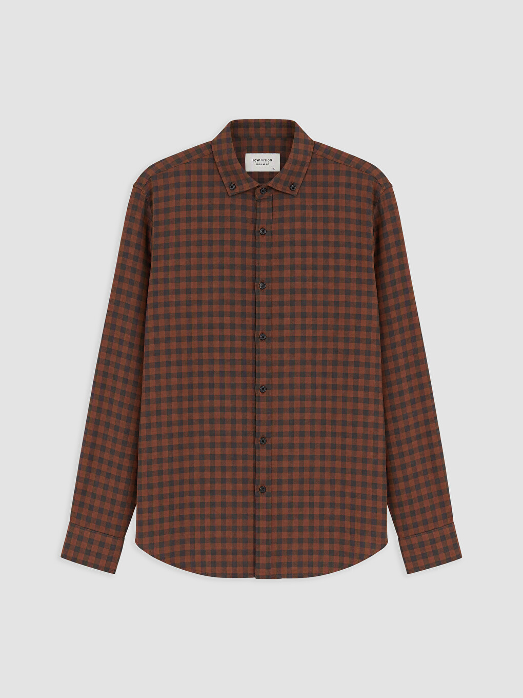 Man Brown Shirt-4
