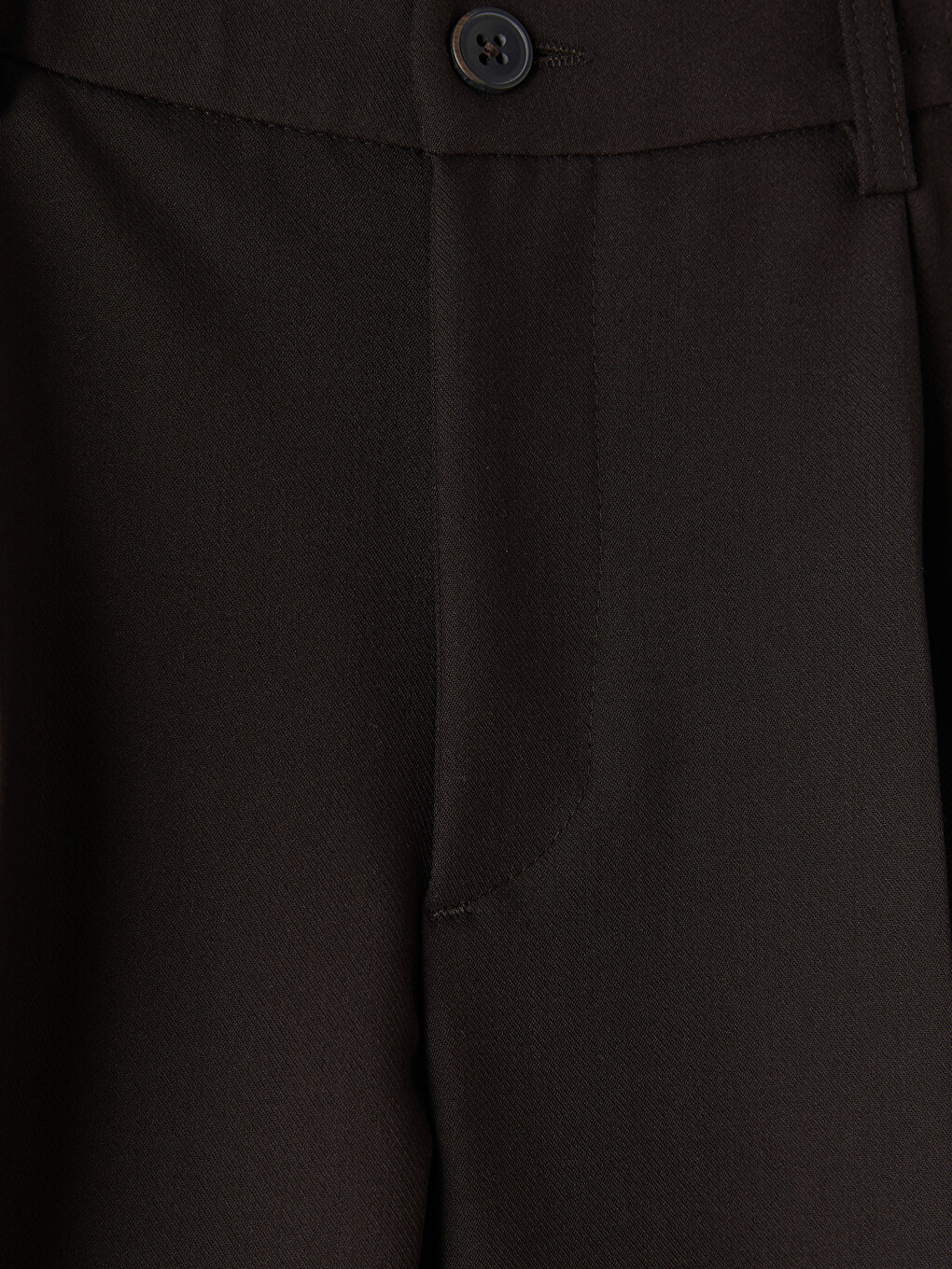 Regular Fit Men's Pleated Fabric Trousers-1