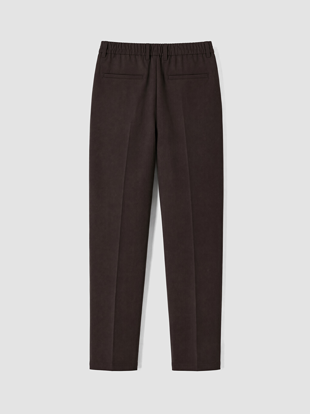 Regular Fit Men's Pleated Fabric Trousers-2