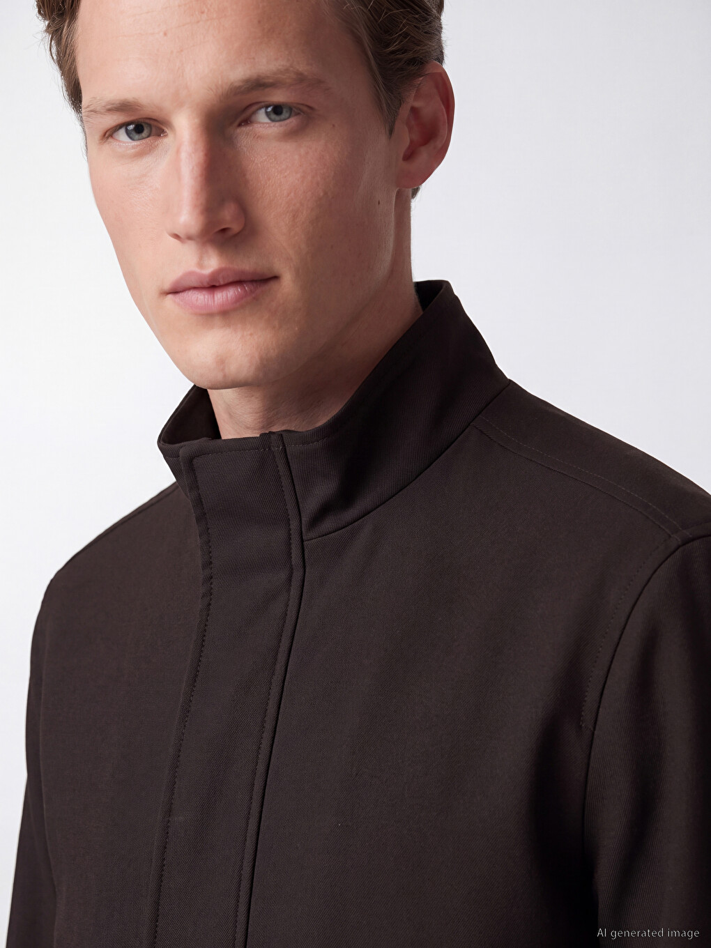 Man Brown Jacket-2