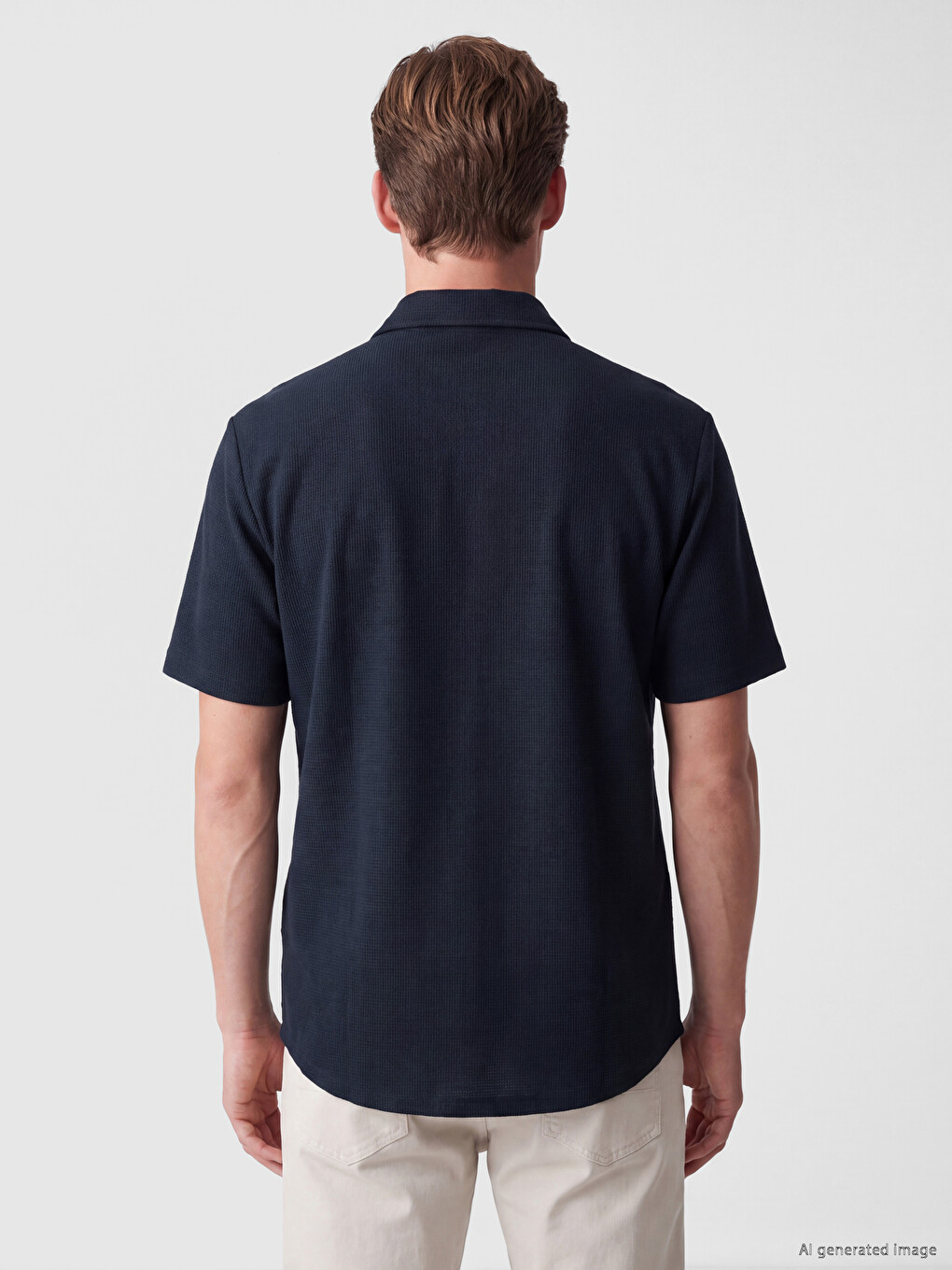 Man Navy Shirt-3