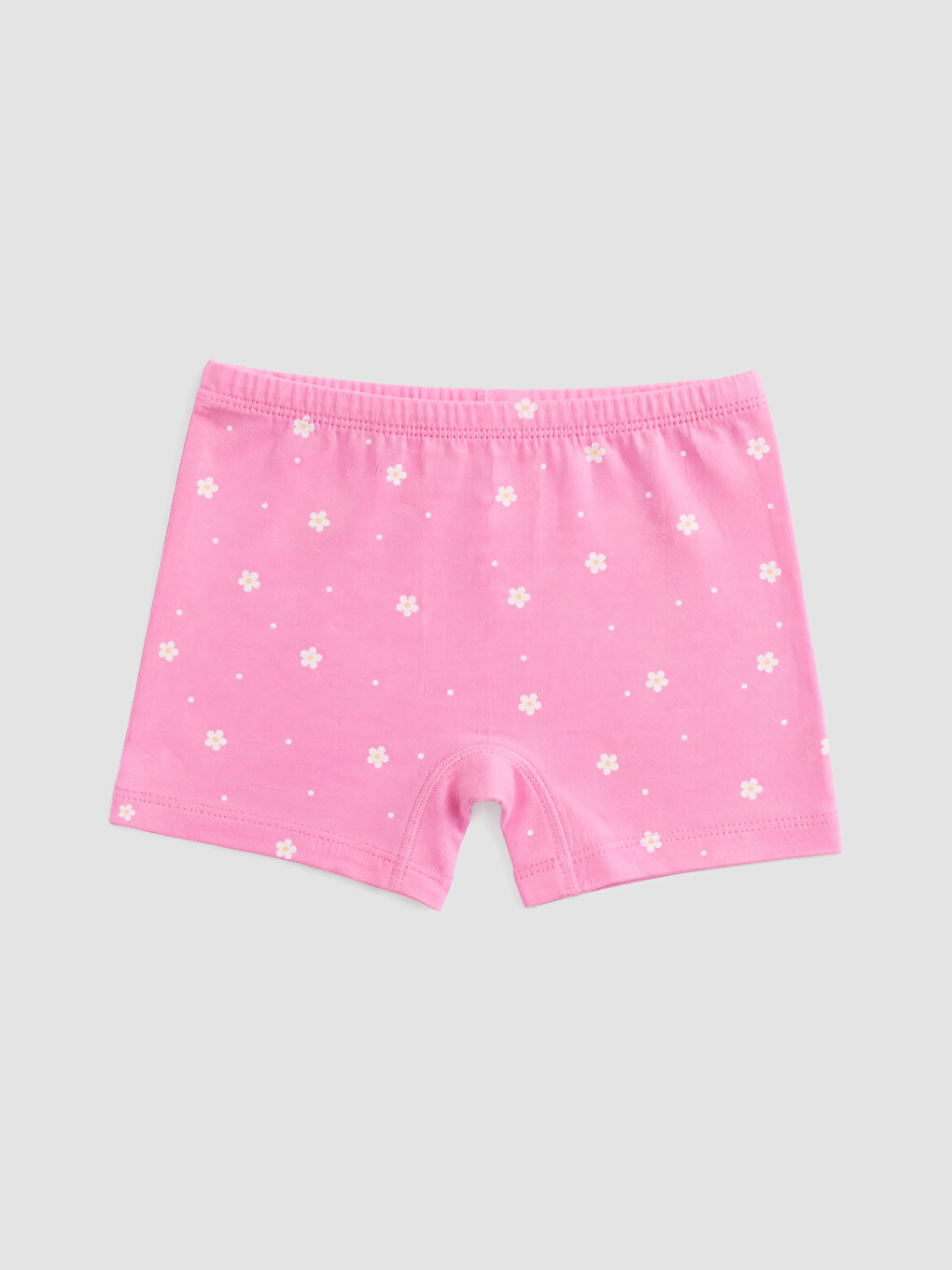 Pembe Kız Çocuk Niloya Baskılı Boxer 3'lü-4
