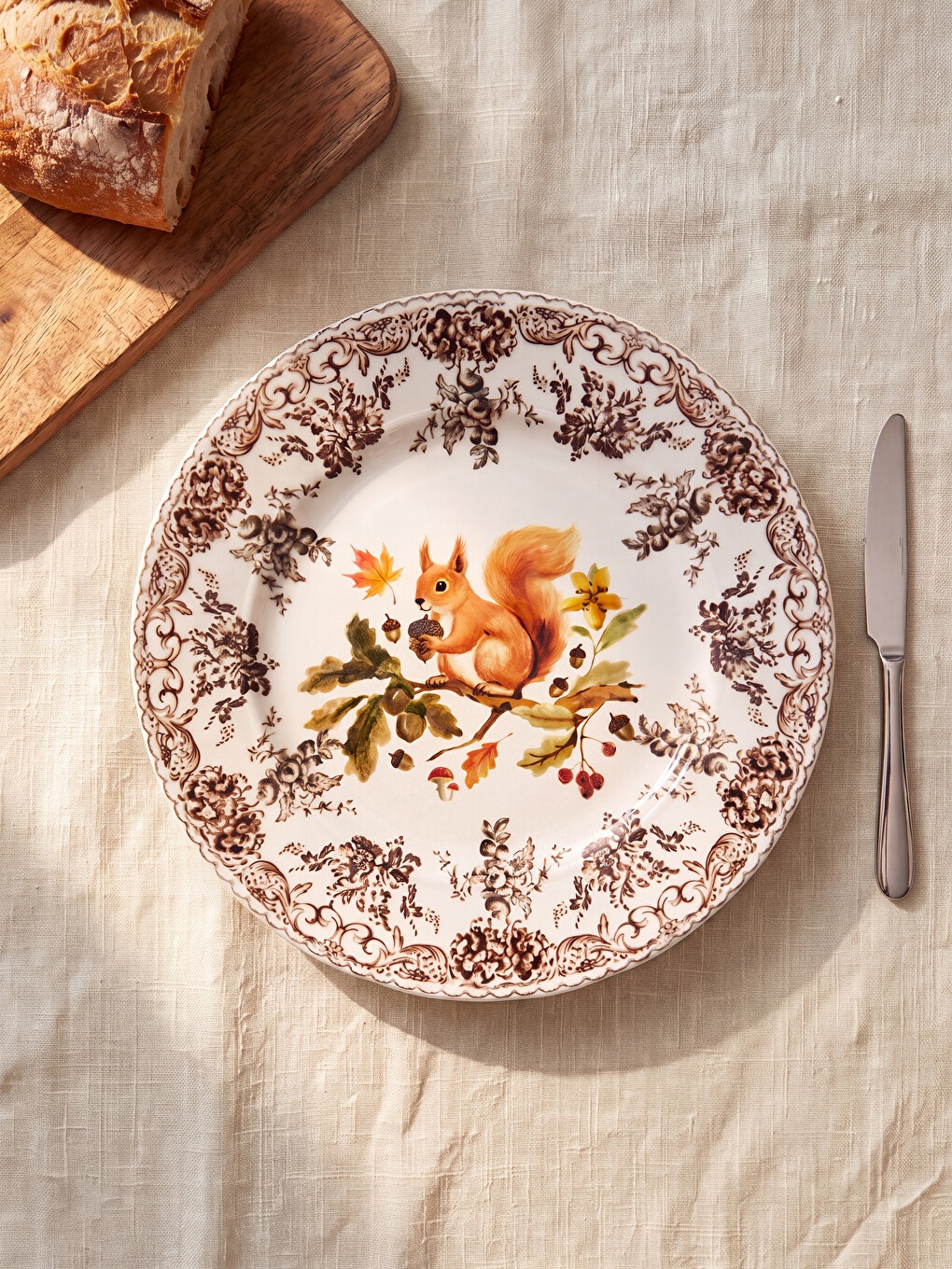 Patterned Porcelain Plate