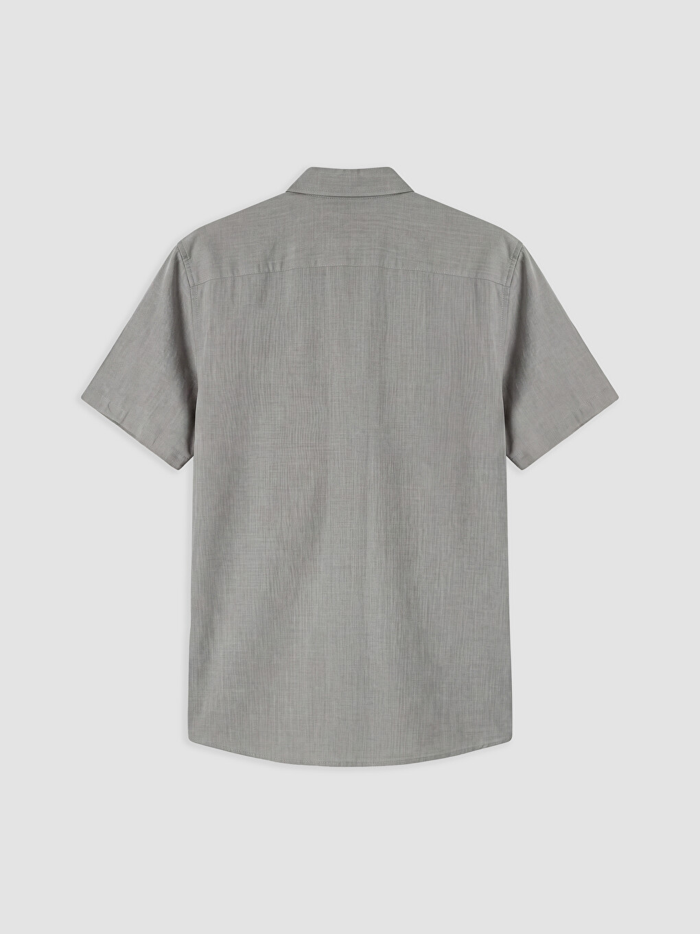 Yeşil Regular Fit Erkek Gömlek-1
