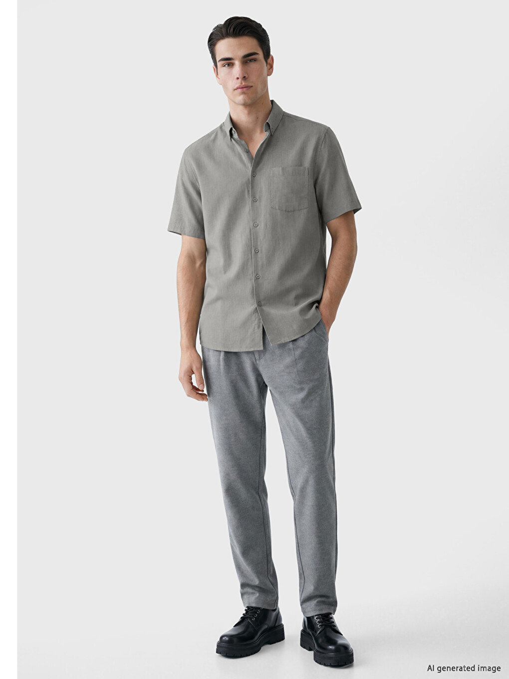 Regular Fit Men's Shirt-1
