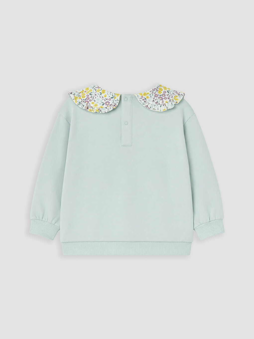 Floral Baby Girls' Sweatshirt And Pants Set-3