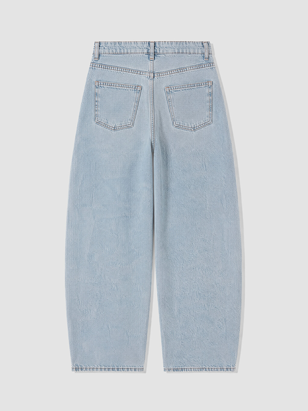 İndigo Balloon Fit Taşlı Kadın Jean Pantolon-2