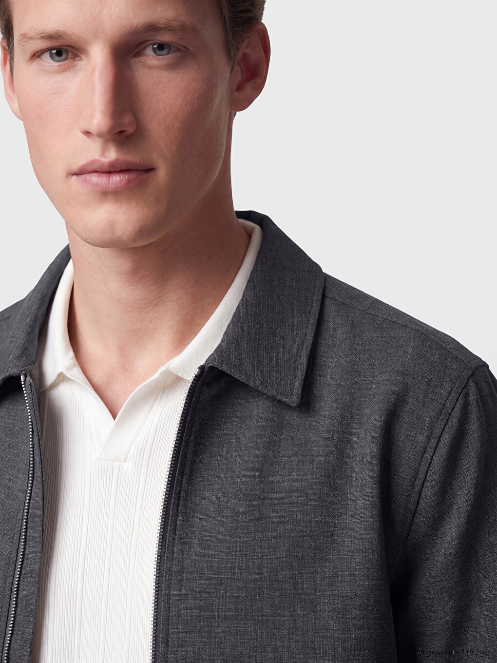 Regular Fit Armure Men's Jacket-2