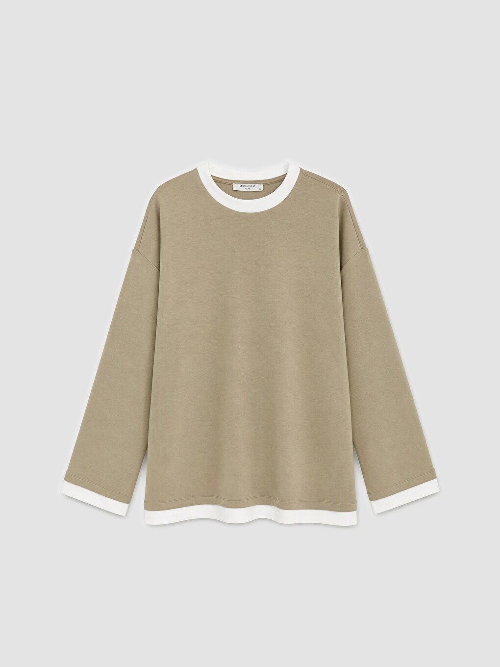 Oversize Soft Touch Women's Sweatshirt Tunic