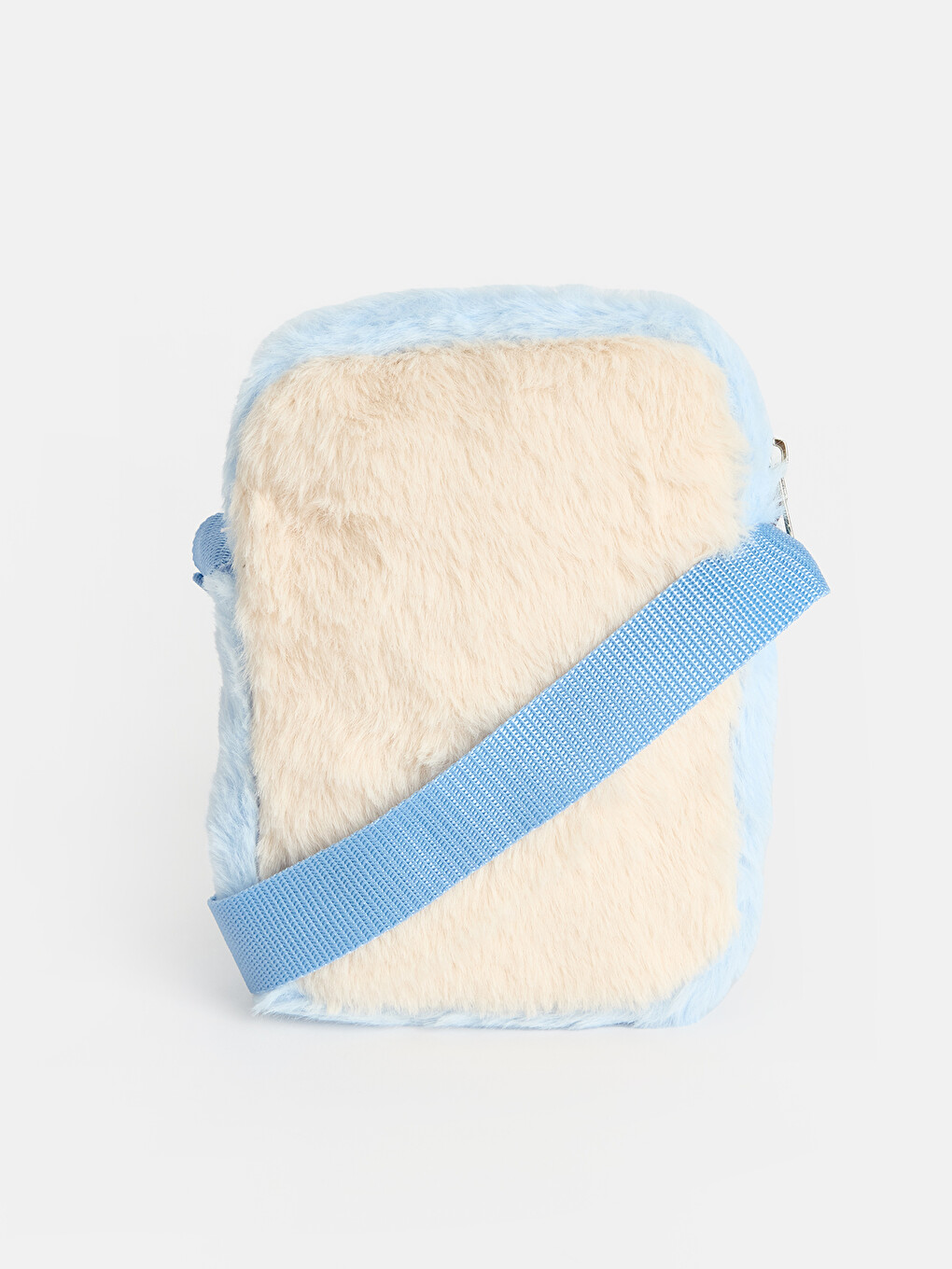 Mavi Stitch Baskılı Kız Çocuk Çapraz Çanta-2