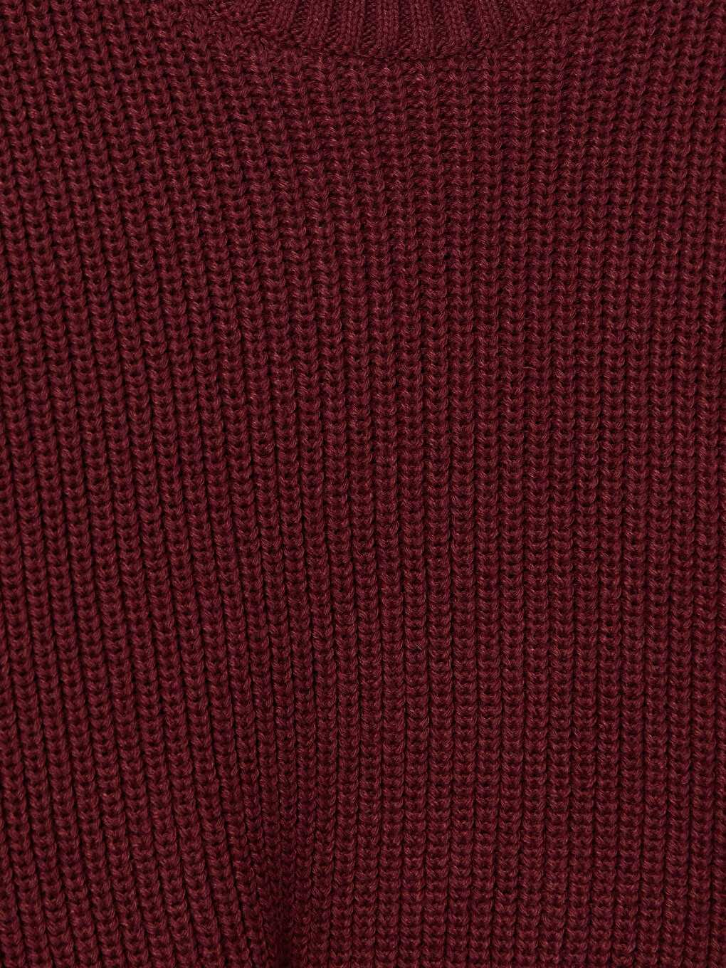 Bordo Ekose Kız Çocuk Elbise Ve Süveter-5