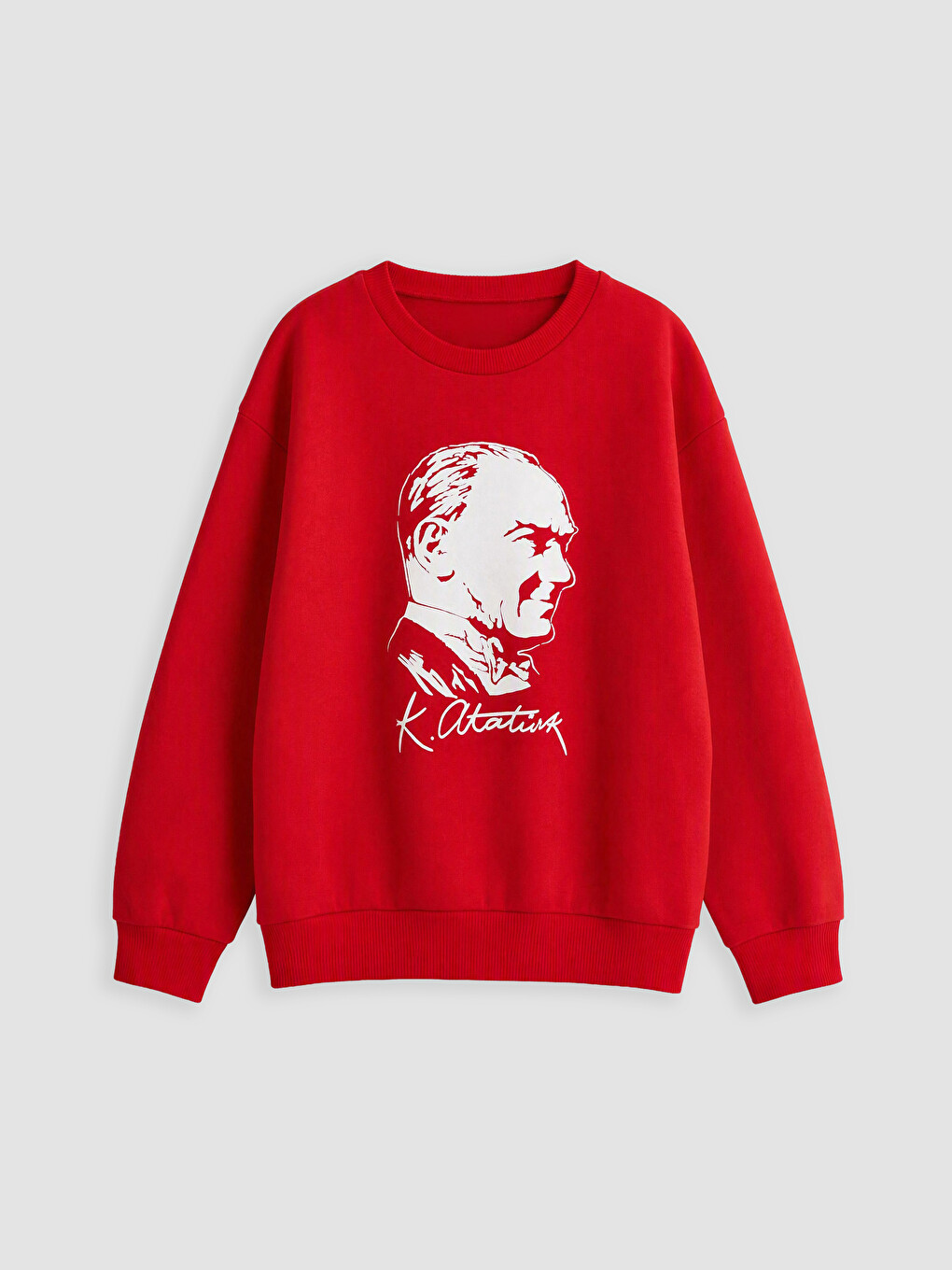 Atatürk Štampana Debela Dukserica Za Djevojčice