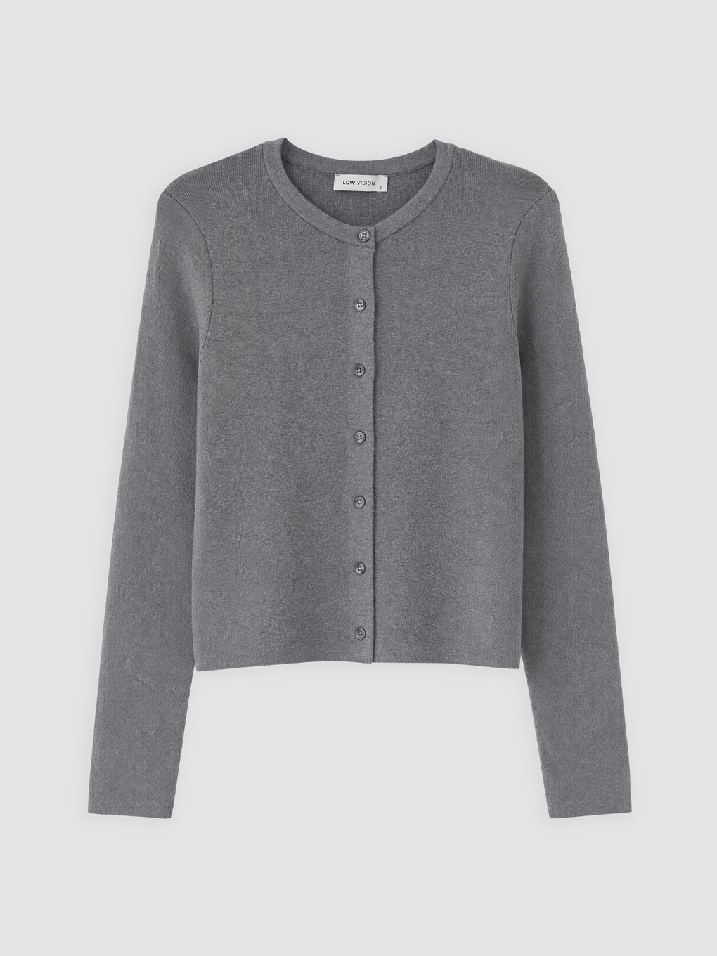 Crew Neck Women's Knitwear Cardigan