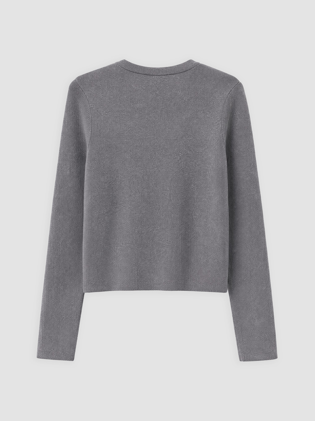 Crew Neck Women's Knitwear Cardigan-1