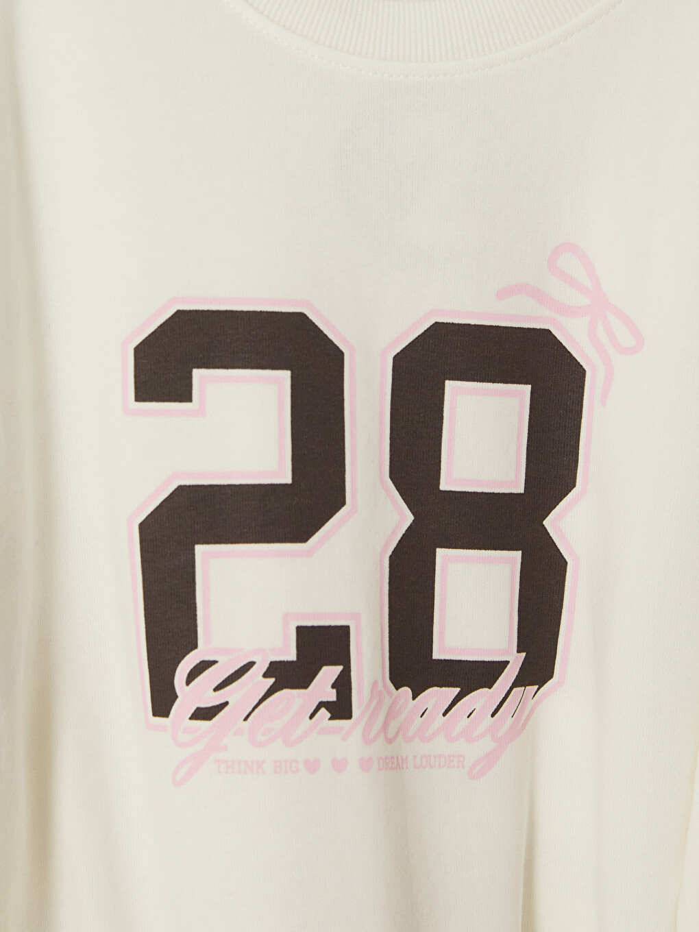 Girl Ecru Sweatshirt-2