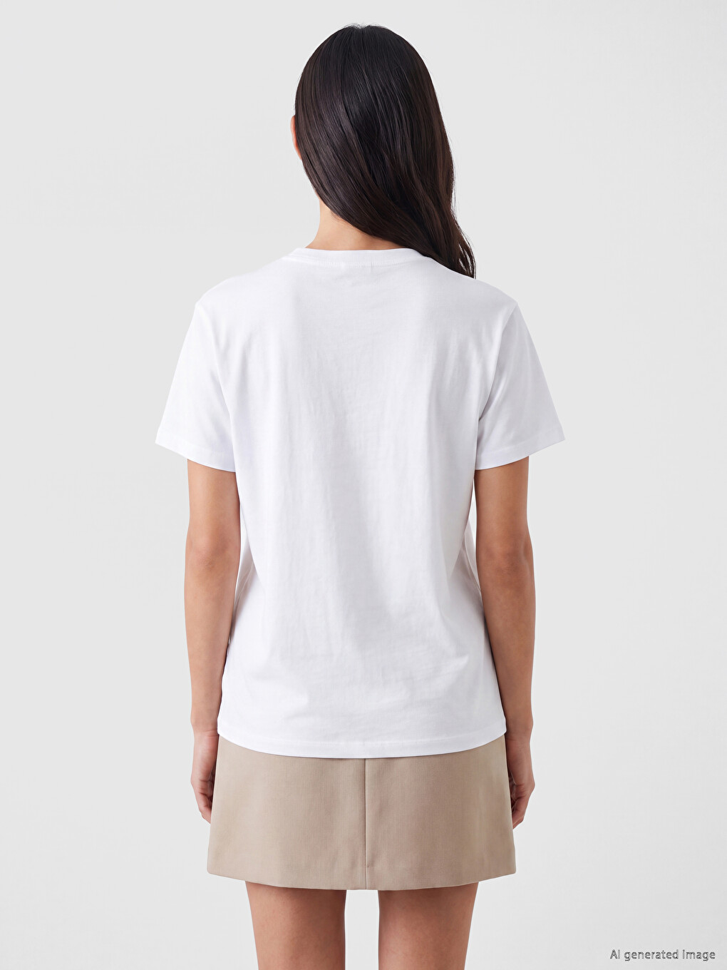 Printed 100% Cotton Women's T-shirt-3