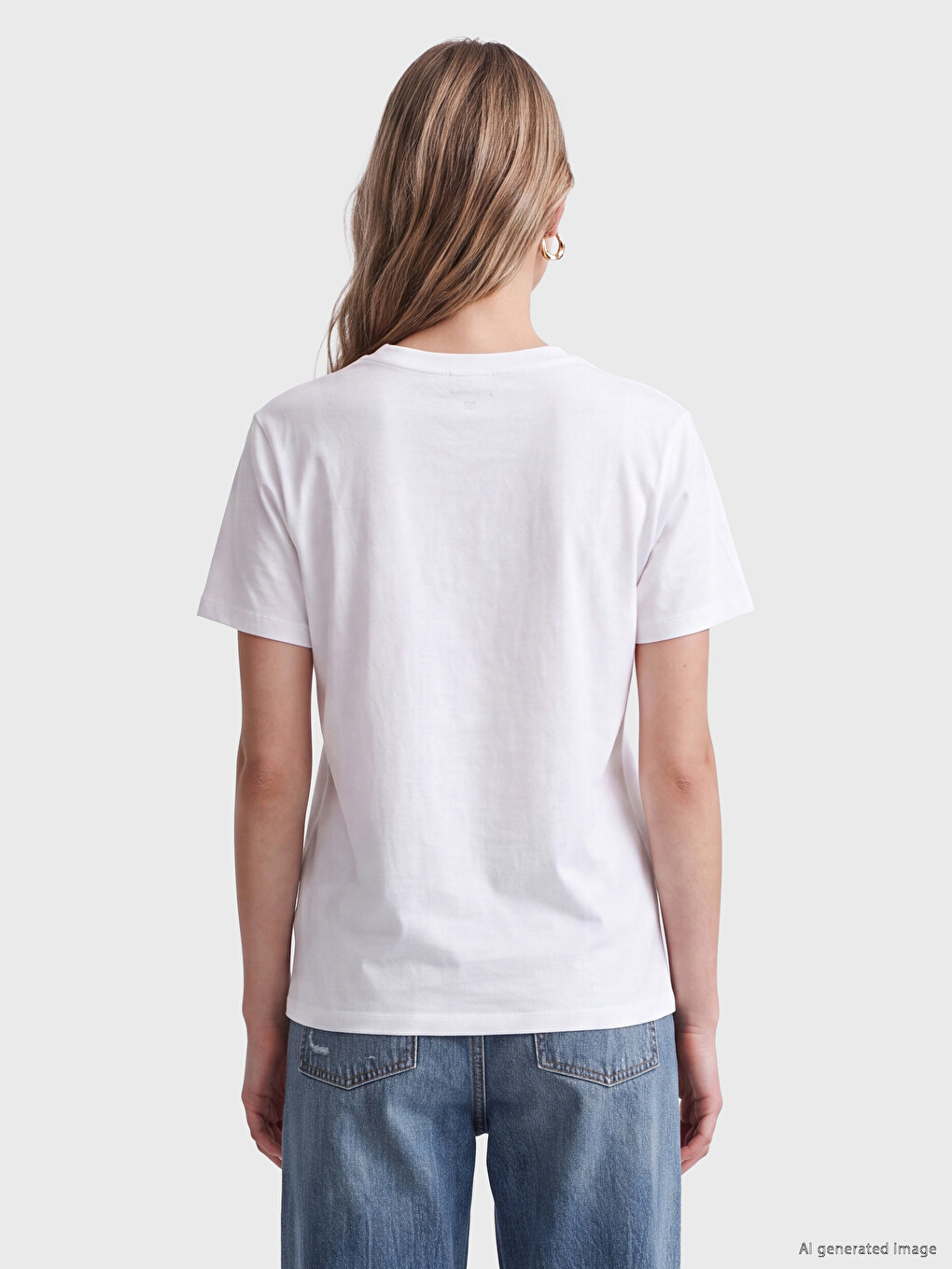 Printed 100% Cotton Women's T-shirt-3