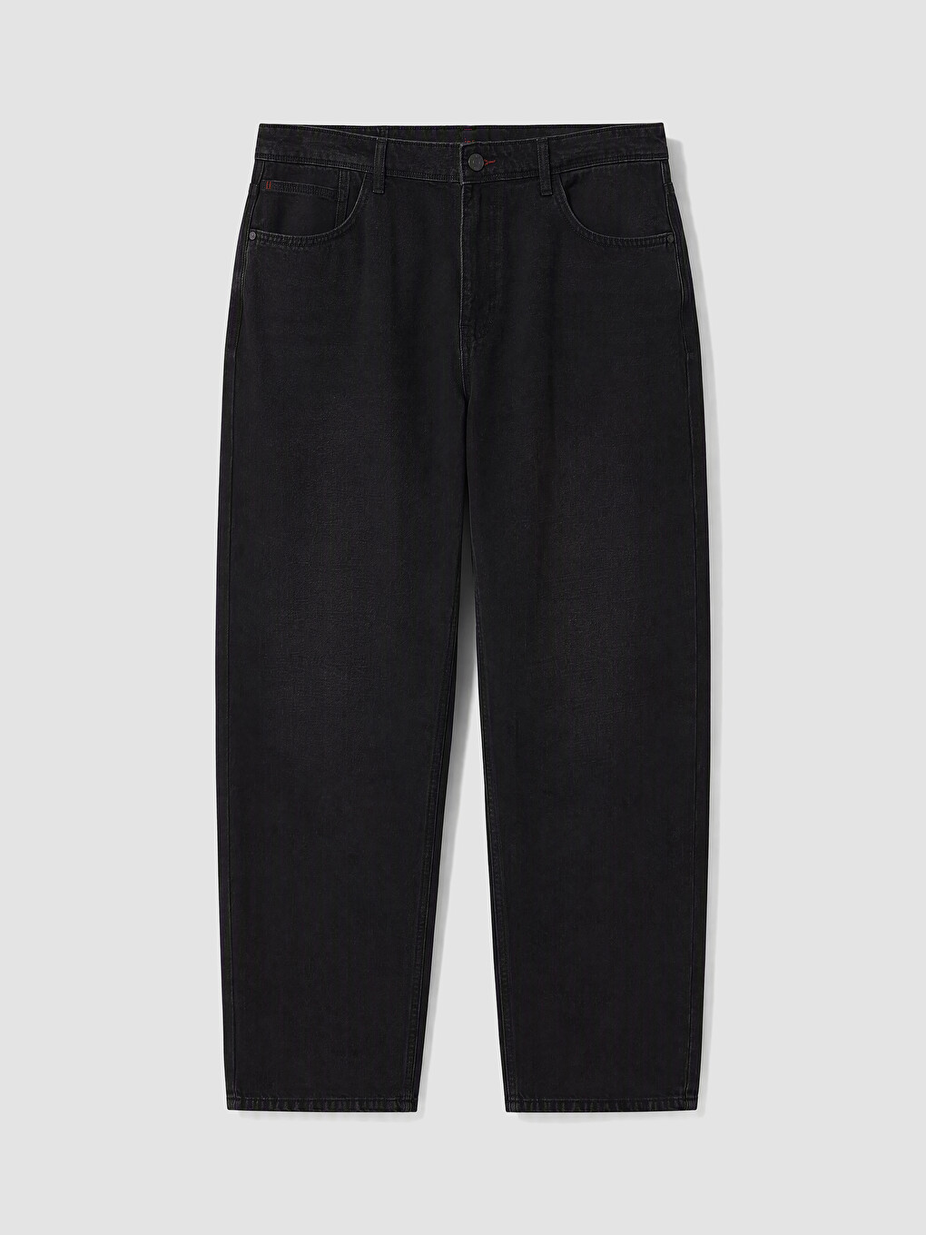 Siyah 745 Baggy Fit Erkek Jean Pantolon