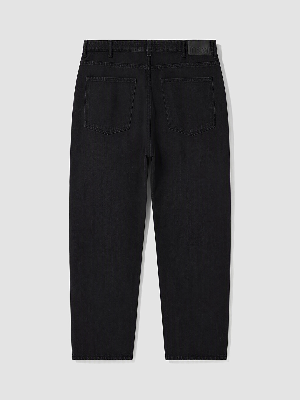 Siyah 745 Baggy Fit Erkek Jean Pantolon-2