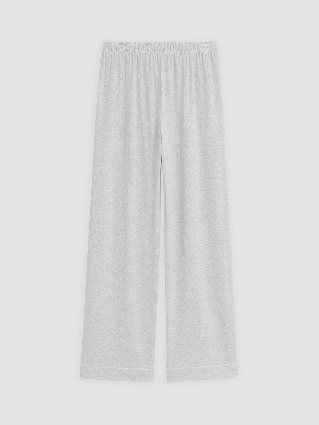 Gri Gömlek Yaka Kadın Pijama Takım-4