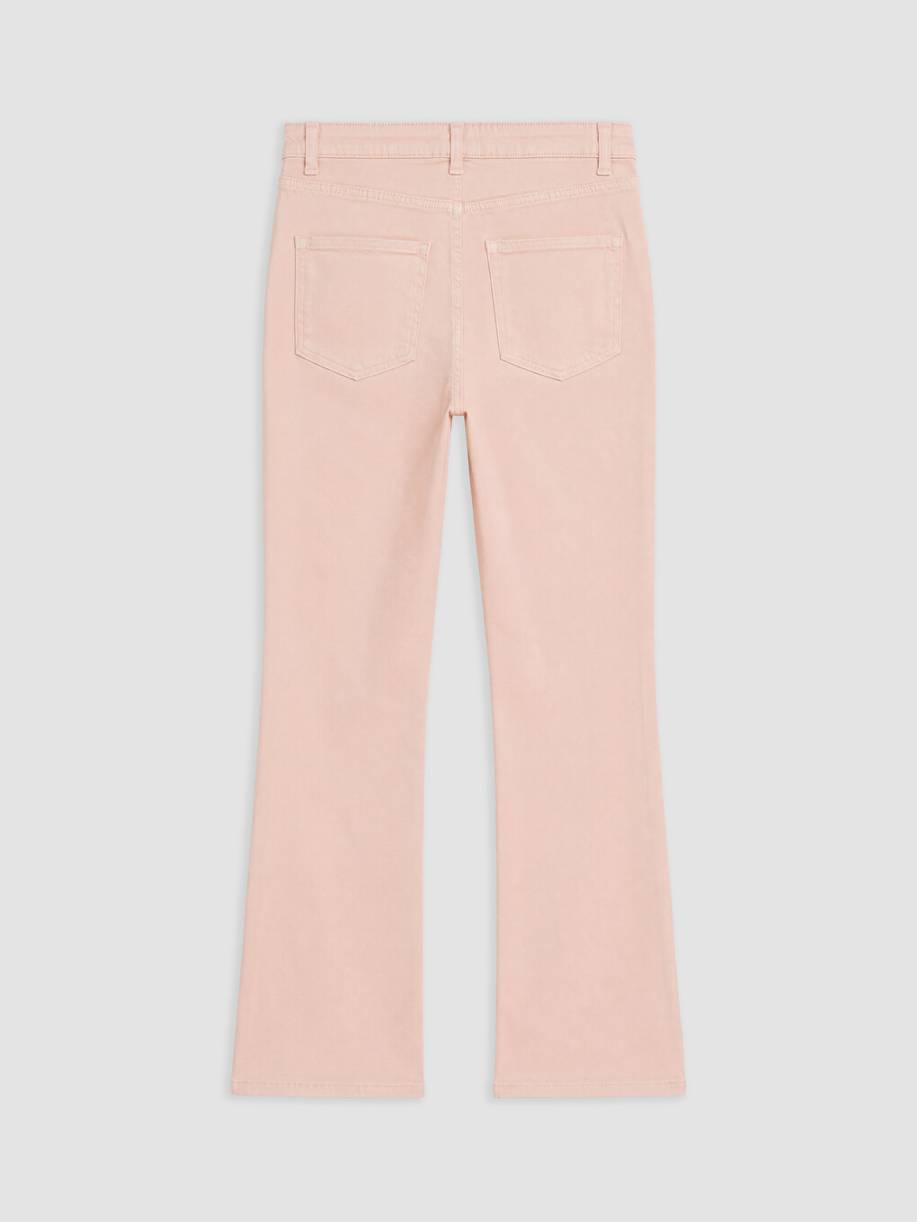 Pembe Flare Kadın Jean Pantolon-5
