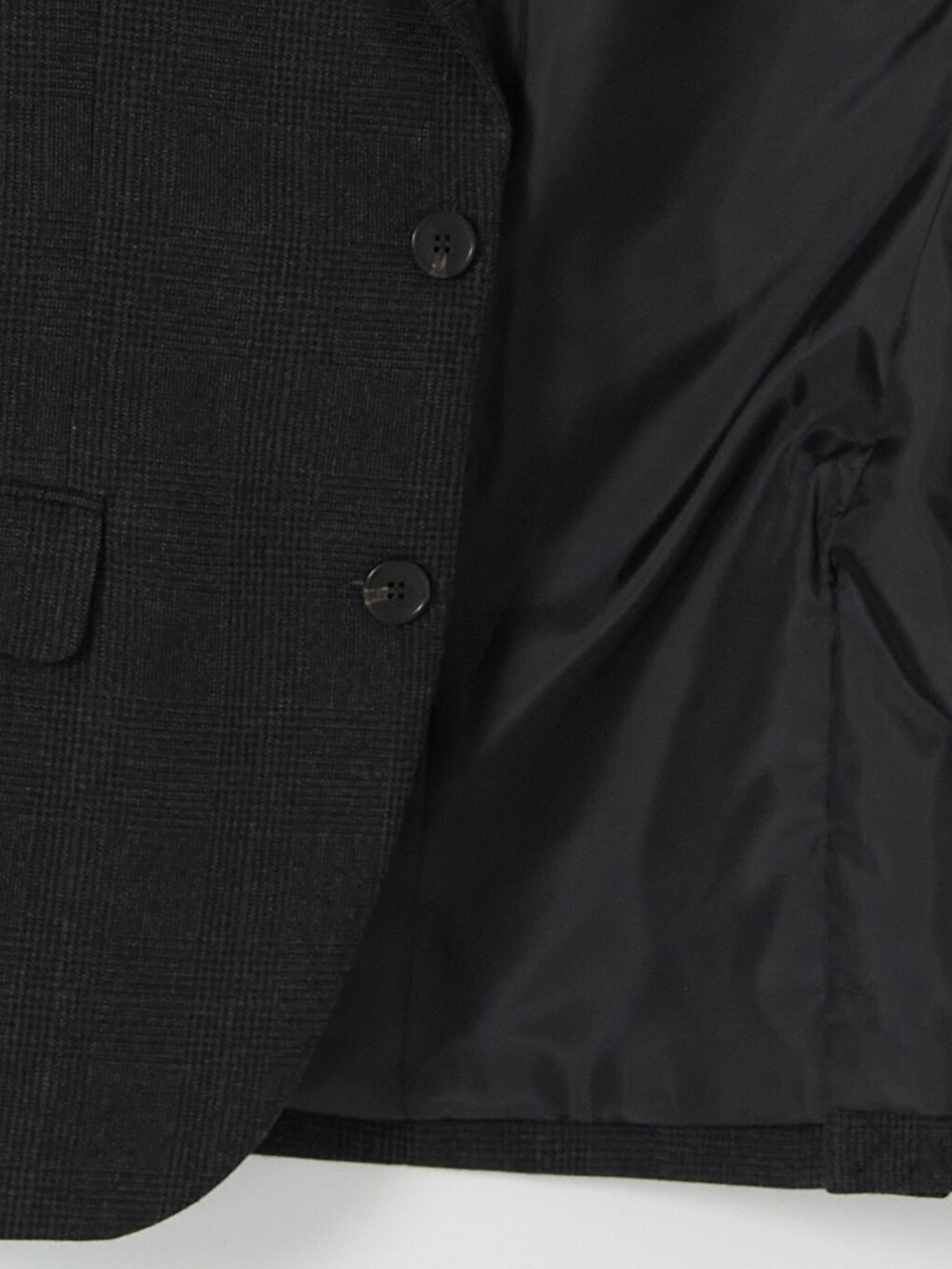 Siyah Slim Fit Erkek Blazer Ceket-3