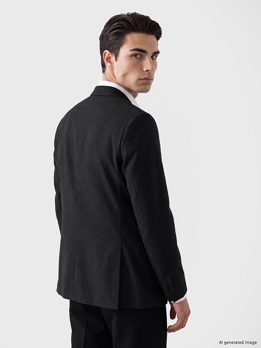 Slim Fit Men's Blazer Jacket-3
