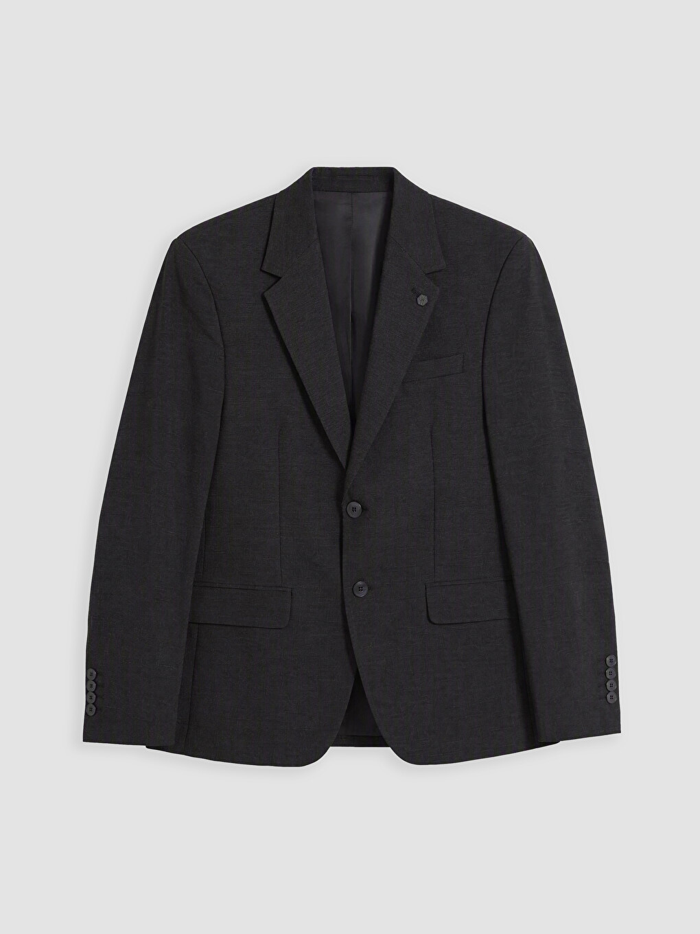 Antrasit Slim Fit Erkek Blazer Ceket