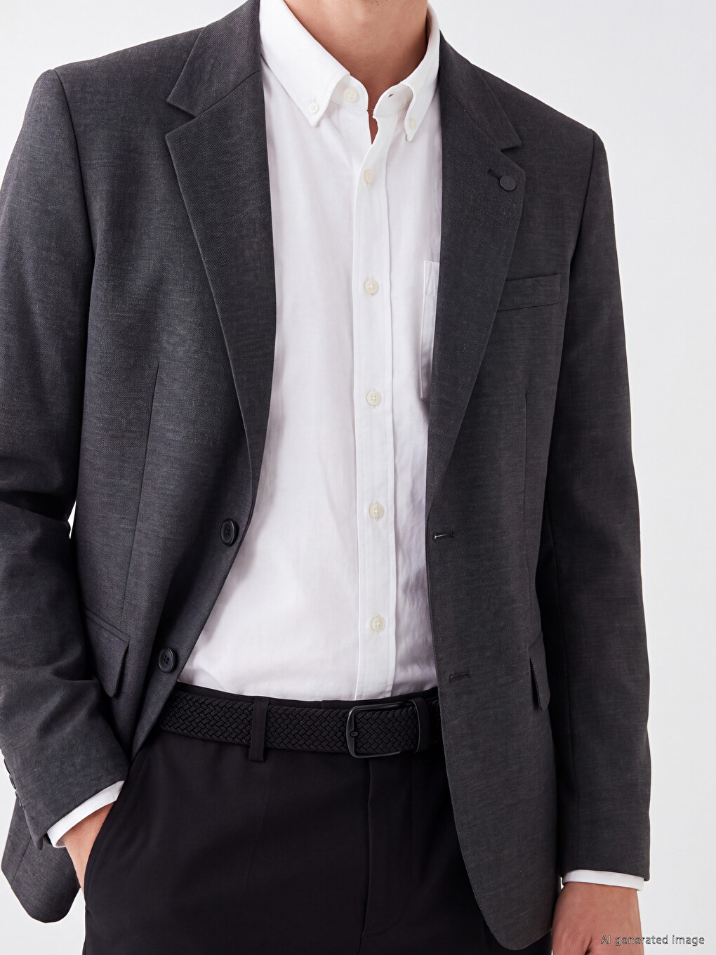 Slim Fit Men's Blazer Jacket-2