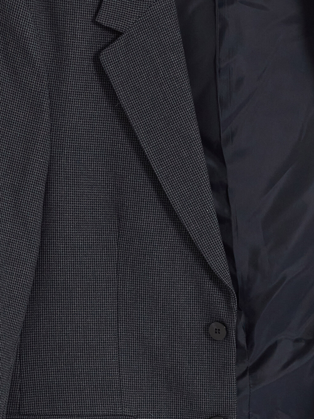 Lacivert Slim Fit Erkek Blazer Ceket-3