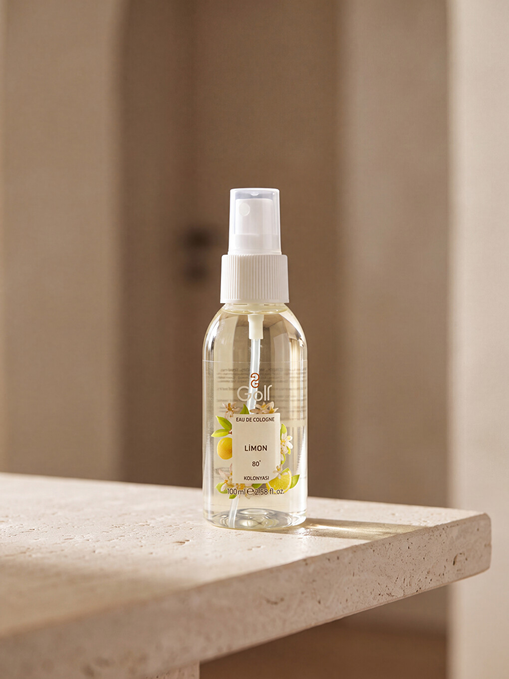Limon Kokulu Sprey Kolonya 100 Ml
